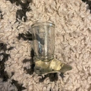 Glass cowboy boot